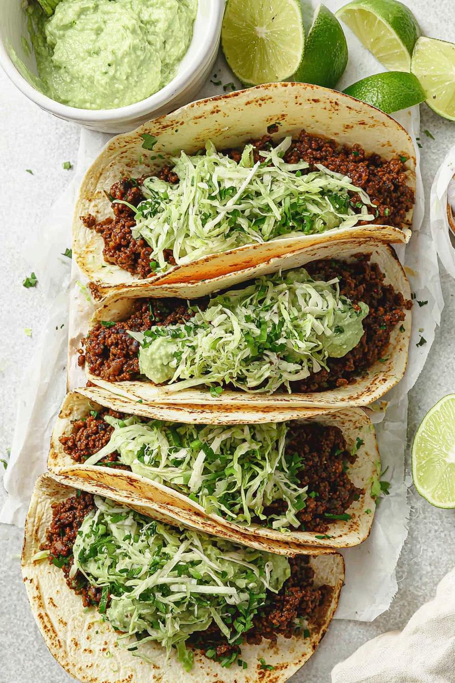 Easy Vegan Tacos: Quick & Healthy Plant-Based Dinner in 20 Mins
